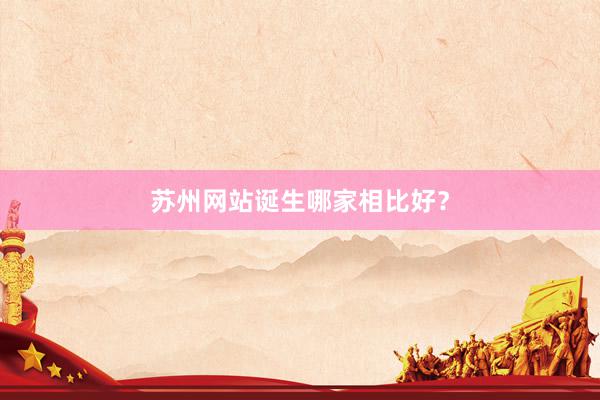 苏州网站诞生哪家相比好？